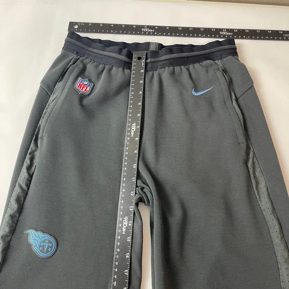 Tennessee Titans Jogger Pants Mens Medium Nike Black On Field NFL Football Gym